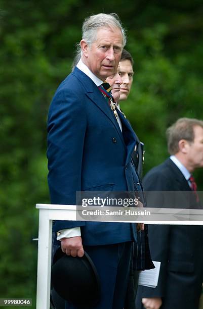 Prince Charles, Prince of Wales attends the Combined Cavalry Old Comrades Parade and Memorial Service in Hyde Park on May 9, 2010 in London, England.