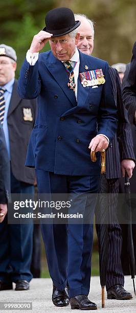 Prince Charles, Prince of Wales attends the Combined Cavalry Old Comrades Parade and Memorial Service in Hyde Park on May 9, 2010 in London, England.