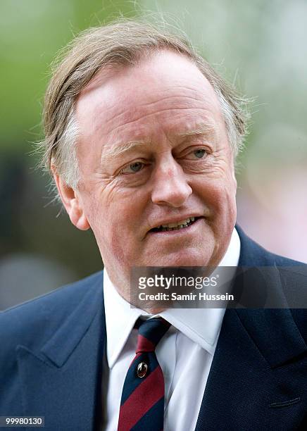 Andrew Parker Bowles attends the Combined Cavalry Old Comrades Parade and Memorial Service in Hyde Park on May 9, 2010 in London, England.