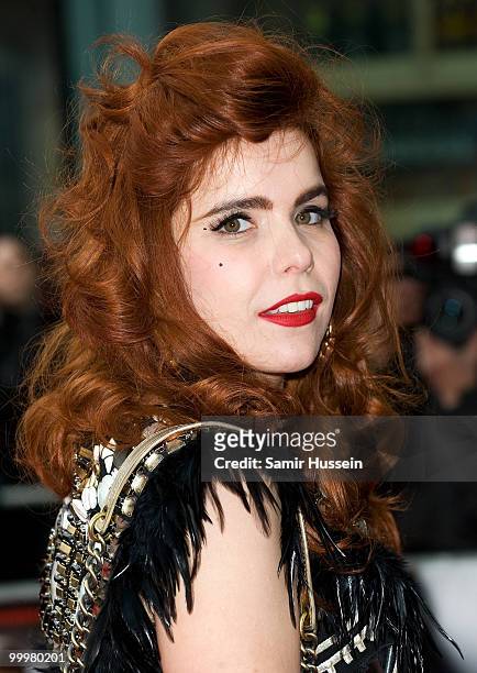 Paloma Faith arrives at the world premiere of 'Prince of Persia: The Sands of Time', at the Vue Westfield cinema, on May 9, 2010 in London, England.