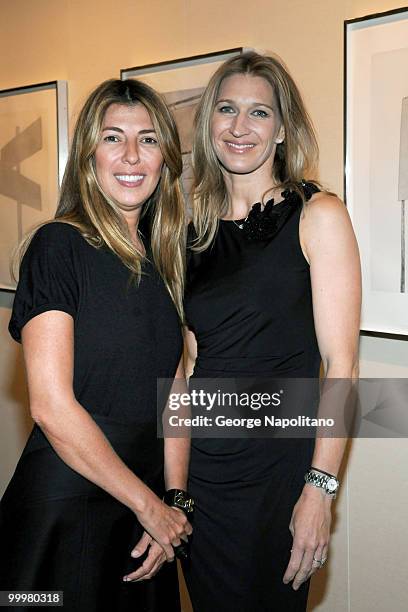 Fashion Icon and author Nina Garcia and Steffie Graf attend the Women Who Make a Difference Awards hosted by Longines and Town & Country at Hearst...