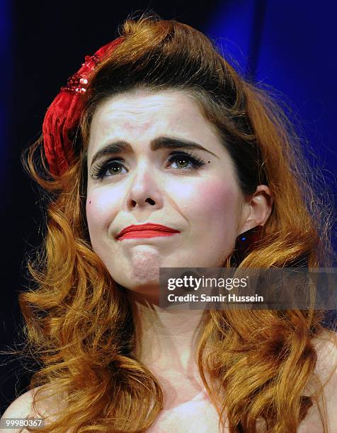 Paloma Faith performs at the Cheltenham Jazz Festival on May 3, 2010 in Cheltenham, England.