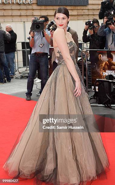 Gemma Arterton arrives at the world premiere of 'Prince of Persia: The Sands of Time', at the Vue Westfield cinema, on May 9, 2010 in London, England.