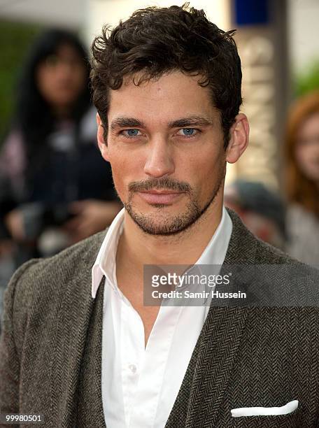 David Gandy arrives at the world premiere of 'Prince of Persia: The Sands of Time', at the Vue Westfield cinema, on May 9, 2010 in London, England.