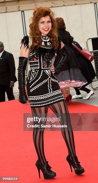 Paloma Faith arrives at the world premiere of 'Prince of Persia: The Sands of Time', at the Vue Westfield cinema, on May 9, 2010 in London, England.