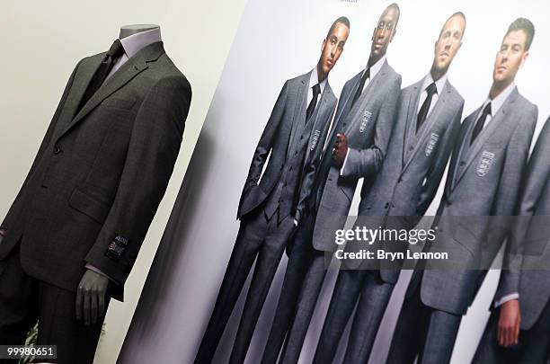 General view during the Marks and Spencer England World Cup Suit Launch on May 19, 2010 in London, England.