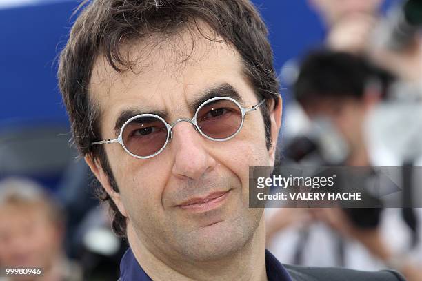 Canadian director, president of the jury Atom Egoyan poses during the photocall of the Cinefondation Jury at the 63rd Cannes Film Festival on May 19,...