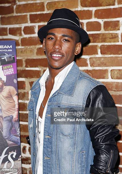 Actor Brandon Mychal Smith arrives at The All-American Rejects world premiere of "Turn Me On 3" at cinespace on May 18, 2010 in Hollywood, California.