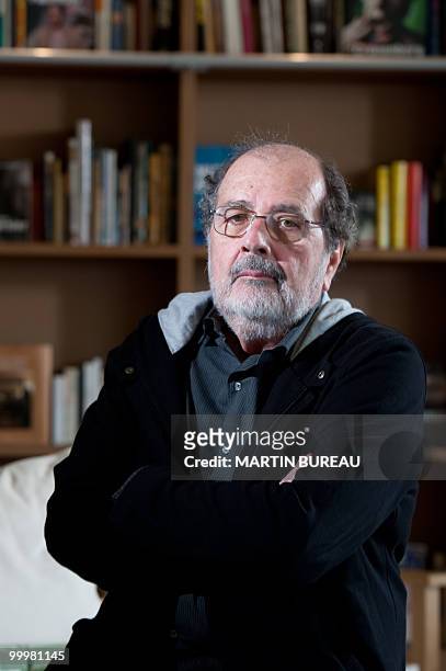 Brazilian director and member of the jury Cinefondation Carlos Diegues poses during the 63rd Cannes Film Festival on May 19, 2010 in Cannes. AFP...