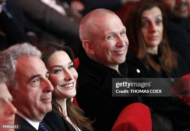 French First Lady and Global Fund's ambassador, Carla Bruni-Sarkozy , attends the international launch of the "Born HIV free" campaign by the Global...