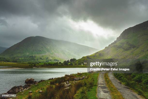 landscape along the ring of kerry, ireland - ireland stock-fotos und bilder