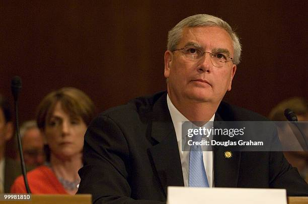 Administrator Stephen Johnson during the full committee hearing on the implications of the Supreme Court's decision regarding the EPA authorities...
