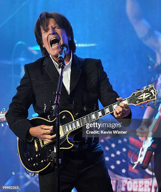 Musician John Fogerty performs at the 58th Annual BMI Pop Awards at the Beverly Wilshire Hotel on May 18, 2010 in Beverly Hills, California.