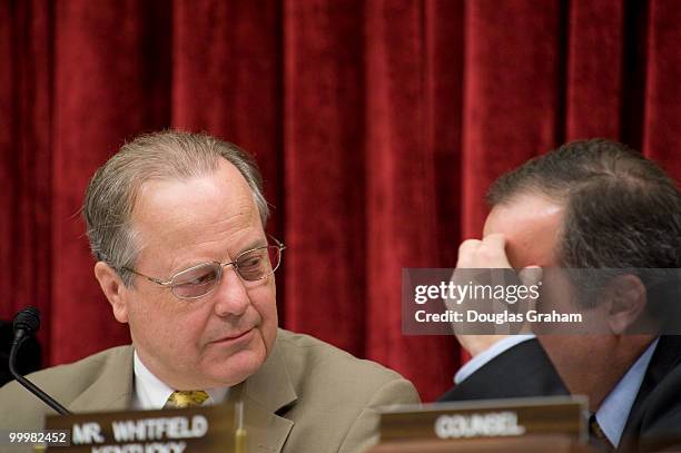 Edward Whitfield, R-KY., during the Oversight and Investigations Subcommittee hearing on "Energy Speculation: Is Greater Regulation Necessary to Stop...