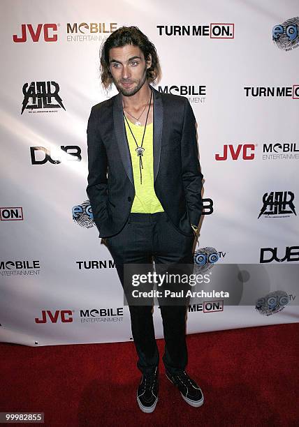 Singer Tyson Ritter arrives at The All-American Rejects world premiere of "Turn Me On 3" at Cinespace on May 18, 2010 in Hollywood, California.