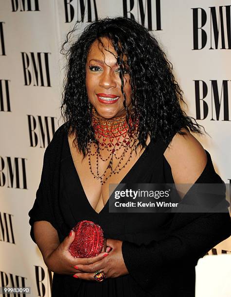 Singer Mary Wilson arrives at the 58th Annual BMI Pop Awards at the Beverly Wilshire Hotel on May 18, 2010 in Beverly Hills, California.