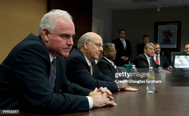 Republican candidates meet the press at the RNC in Washington D.C.. The group is being called the ' Young Guns' and is hoping to win and shore up the...