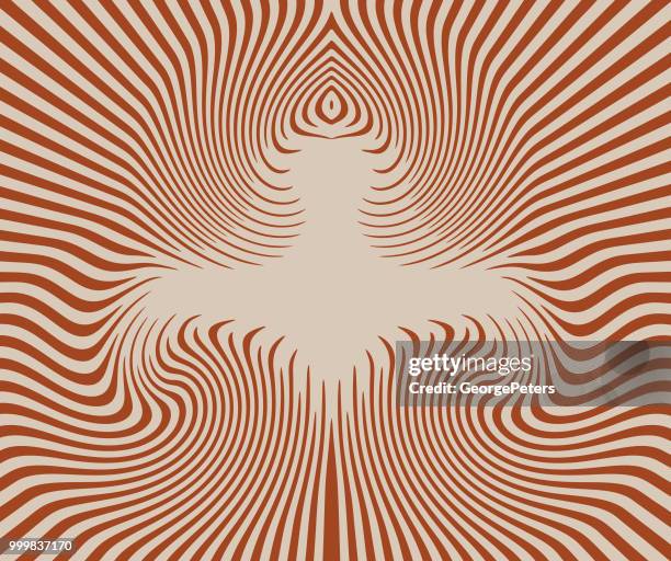 retro-style sunburst vektor hintergrund mit wirbel - entsättigt stock-grafiken, -clipart, -cartoons und -symbole