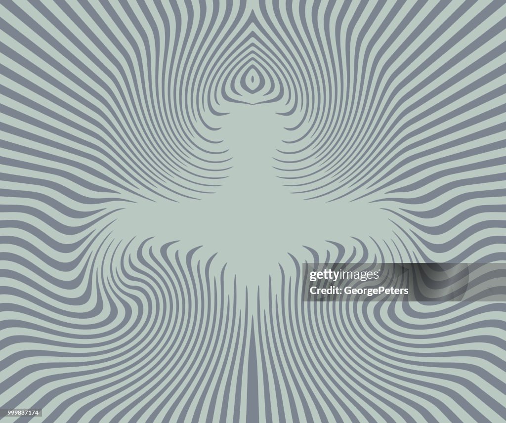 Retro Style Sunburst vector background with swirls