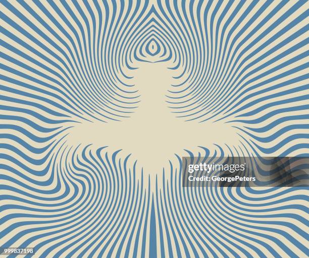 retro-style sunburst vektor hintergrund mit wirbel - entsättigt stock-grafiken, -clipart, -cartoons und -symbole