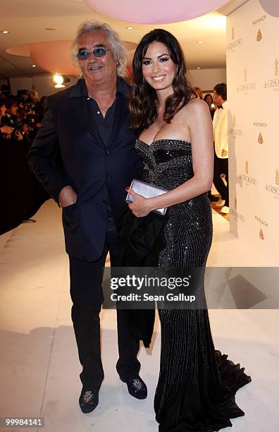 Flavio Briatore and Elisabetta Briatore attend the de Grisogono party at the Hotel Du Cap on May 18, 2010 in Cap D'Antibes, France.