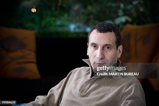 French actor Zinedine Soualem poses on May 14, 2010 in Cannes, during the 63rd Cannes Film Festival. AFP PHOTO / MARTIN BUREAU