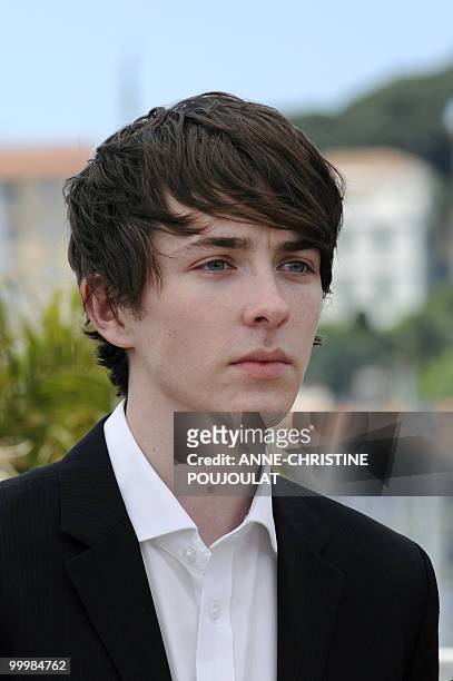 British actor Matthew Beard poses during the photocall of "Chatroom" presented in the Un Certain Regard selection at the 63rd Cannes Film Festival on...