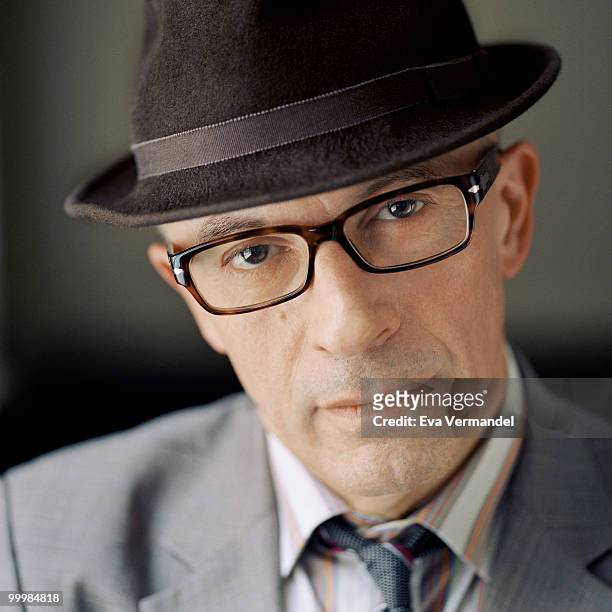 Film director Jacques Audiard poses for a portrait shoot in London on January 4, 2010.