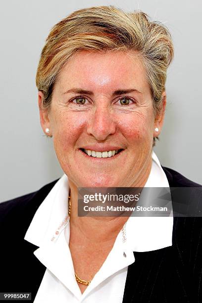 Pam Whytcross poses for a headshot at Roland Garros on May 19, 2010 in Paris, France.