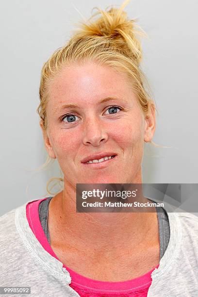 Sony Ericsson WTA player Lindsay Lee Waters poses for a headshot at Roland Garros on May 19, 2010 in Paris, France.