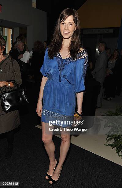 Elettra Wiedemann attends A Bid to Save the Earth green auction at Christie's on April 22, 2010 in New York City.
