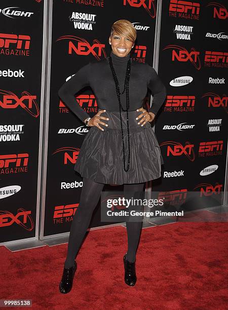 Personality NeNe Leakes arrives at the ESPN The Magazine's NEXT Event at the Fontainebleau Miami Beach on February 5, 2010 in Miami Beach, Florida.