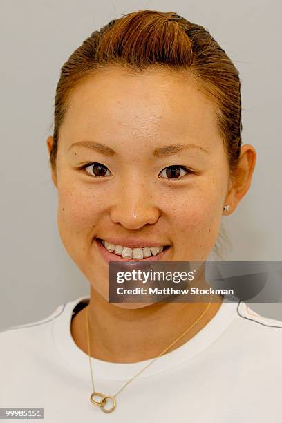 Sony Ericsson WTA player Ryoko Fuda poses for a headshot at Roland Garros on May 19, 2010 in Paris, France.