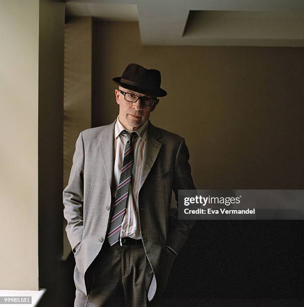 Film director Jacques Audiard poses for a portrait shoot in London on January 4, 2010.