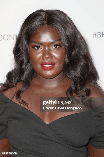 Nyma Tang attends the Beautycon Festival LA 2018 at the Los Angeles Convention Center on July 15, 2018 in Los Angeles, California.