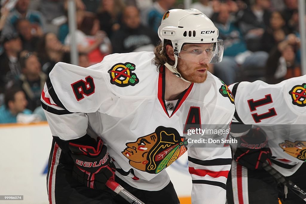 Chicago Blackhawks v San Jose Sharks - Game One