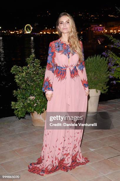 Nina Senicar attends the 2018 Ischia Global Film & Music Fest opening ceremony on July 15, 2018 in Ischia, Italy.