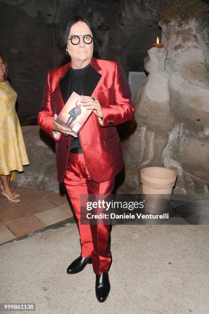 Renato Zero attends the 2018 Ischia Global Film & Music Fest opening ceremony on July 15, 2018 in Ischia, Italy.