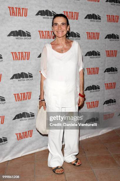 Lina Sastri attends the 2018 Ischia Global Film & Music Fest opening ceremony on July 15, 2018 in Ischia, Italy.