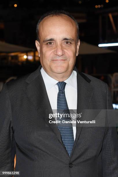 The Italian Minister of Cultural Heritage and Activities and Tourism Alberto Bonisoli attends the 2018 Ischia Global Film & Music Fest opening...