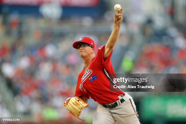 IWASHINGTON, D.C. During the SiriusXM All-Star Futures Game at Nationals Park on Sunday, July 15, 2018 in Washington, D.C.