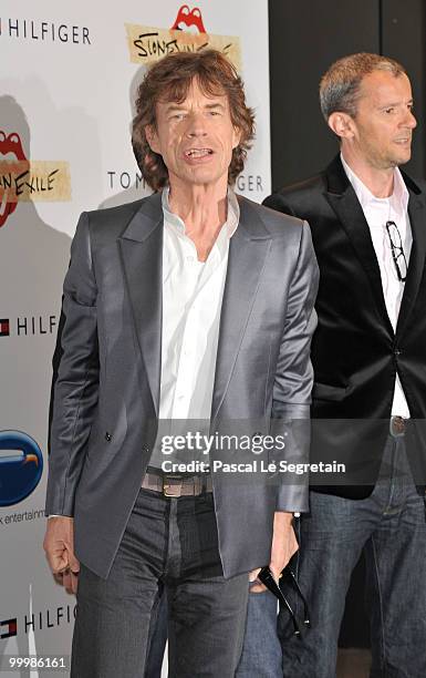 Mick Jagger, lead singer of the Rolling Stones attends the 'Stones In Excile' Photocall at the Majestic Hotel during the 63rd Annual Cannes Film...