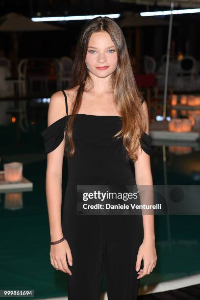 Veronica Gaggiaro attends the 2018 Ischia Global Film & Music Fest opening ceremony on July 15, 2018 in Ischia, Italy.