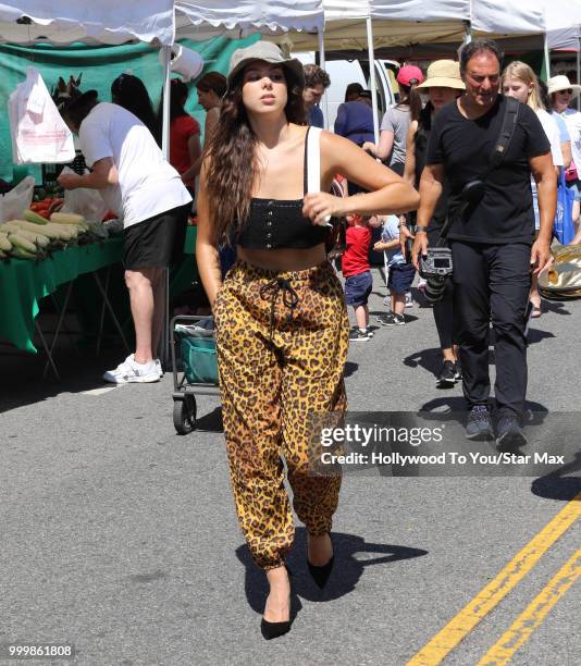 Kira Kosarin is seen on July 15, 2018 in Los Angeles, California.