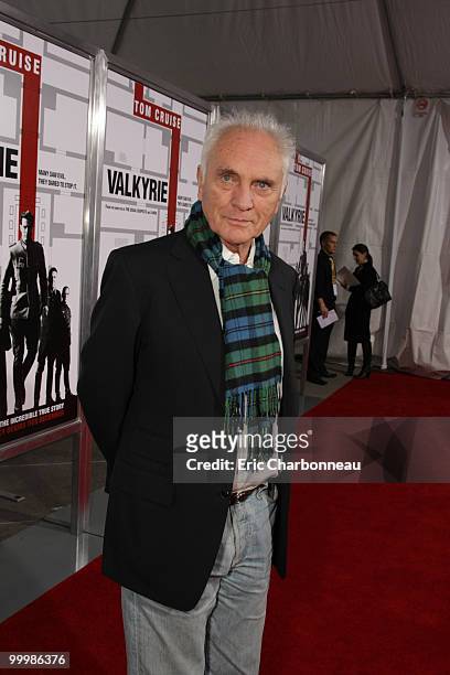 Terence Stamp at United Artists Pictures and MGM premiere of 'Valkyrie' on December 18, 2008 at the Directors Guild of America in Los Angeles,...