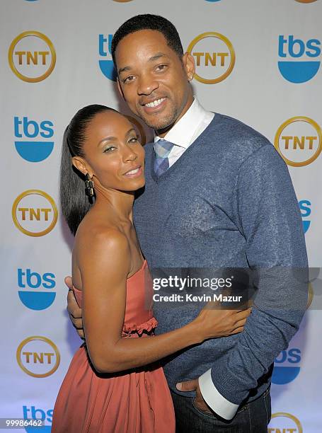 Jada Pinkett Smith and Will Smith attend the TEN Upfront presentation at Hammerstein Ballroom on May 19, 2010 in New York City. 19688_001_0471.JPG