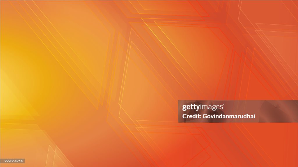 Simple orange color background