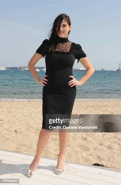 Actress Gisella Marengo attends the Ischia Global Film Festival Party hosted by Paul Haggis held at the Pavillion Italia during the 63rd Annual...