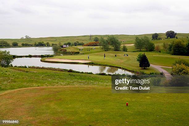 General view of the course during the Business Fort plc English PGA Championship Regional Qualifier at Cumberwell Park Golf Club on May 19, 2010 in...