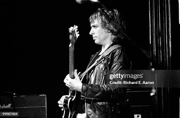 Andy Summers from The Police performs live on stage at the Bottom Line in New York City on April 03 1979